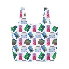 New Year Gifts Full Print Recycle Bag (m) by SychEva