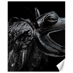 Creepy Monster Bird Portrait Artwork Canvas 16  X 20  by dflcprintsclothing