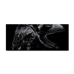 Creepy Monster Bird Portrait Artwork Hand Towel Front