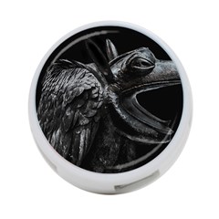 Creepy Monster Bird Portrait Artwork 4-port Usb Hub (two Sides) by dflcprintsclothing