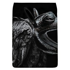 Creepy Monster Bird Portrait Artwork Removable Flap Cover (l) by dflcprintsclothing