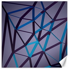 3d Lovely Geo Lines 2 Canvas 20  X 20  by Uniqued