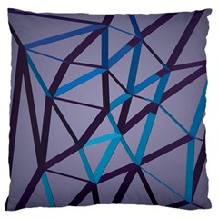 3d Lovely Geo Lines 2 Standard Flano Cushion Case (one Side) by Uniqued