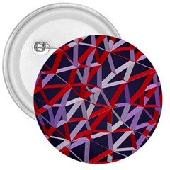 3d Lovely Geo Lines Vii 3  Buttons by Uniqued