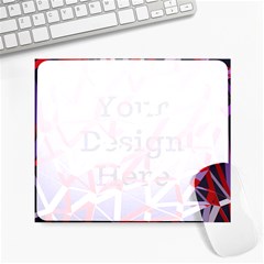 3d Lovely Geo Lines Vii Large Mousepads by Uniqued