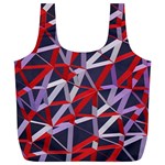 3d Lovely Geo Lines Vii Full Print Recycle Bag (XL) Front