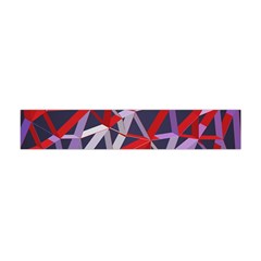 3d Lovely Geo Lines Vii Flano Scarf (mini) by Uniqued