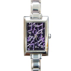 3d Lovely Geo Lines Vi Rectangle Italian Charm Watch by Uniqued