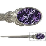 3d Lovely Geo Lines Vi Letter Opener Front