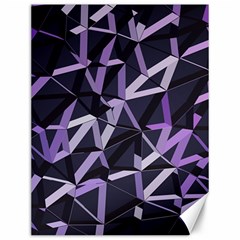 3d Lovely Geo Lines Vi Canvas 12  X 16  by Uniqued