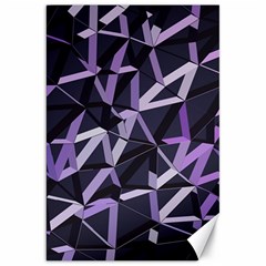 3d Lovely Geo Lines Vi Canvas 20  X 30  by Uniqued