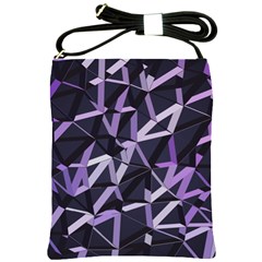 3d Lovely Geo Lines Vi Shoulder Sling Bag by Uniqued