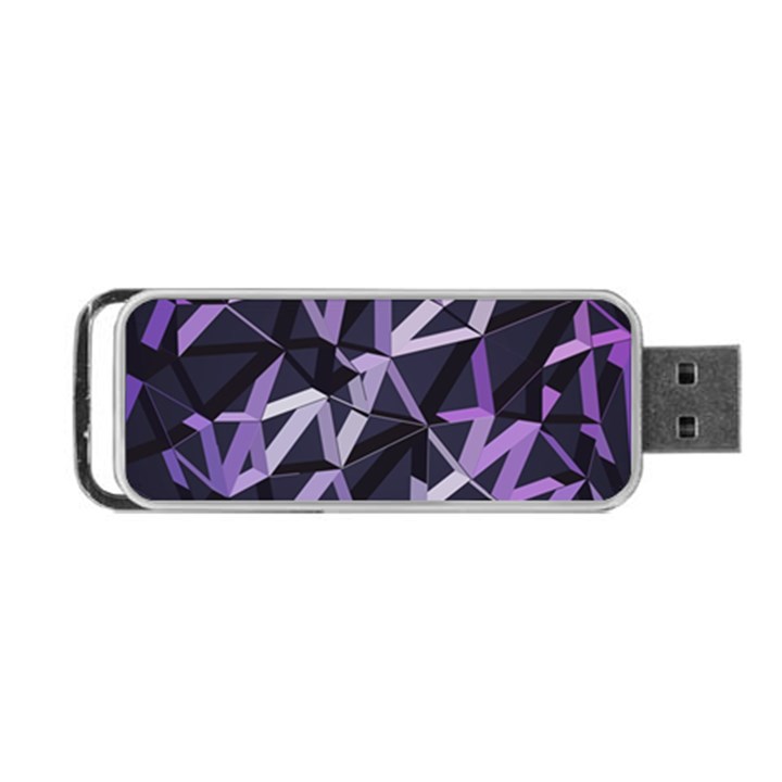 3d Lovely Geo Lines Vi Portable USB Flash (Two Sides)