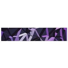 3d Lovely Geo Lines Vi Small Flano Scarf by Uniqued