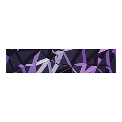 3d Lovely Geo Lines Vi Velvet Scrunchie by Uniqued