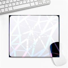 3d Lovely Geo Lines  V Large Mousepads by Uniqued