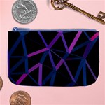 3d Lovely Geo Lines  V Large Coin Purse Front