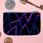 3d Lovely Geo Lines  V Large Coin Purse Back