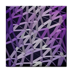 3d Lovely Geo Lines  Iv Tile Coaster by Uniqued