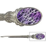 3d Lovely Geo Lines  Iv Letter Opener Front