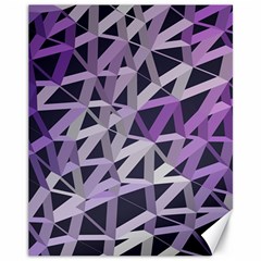 3d Lovely Geo Lines  Iv Canvas 11  X 14  by Uniqued