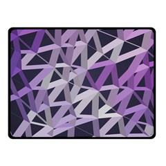 3d Lovely Geo Lines  Iv Fleece Blanket (small) by Uniqued