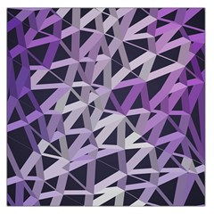 3d Lovely Geo Lines  Iv Large Satin Scarf (square) by Uniqued