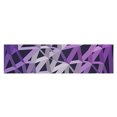 3d Lovely Geo Lines  Iv Satin Scarf (oblong) by Uniqued