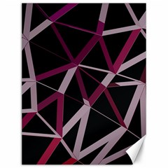 3d Lovely Geo Lines Iii Canvas 12  X 16  by Uniqued