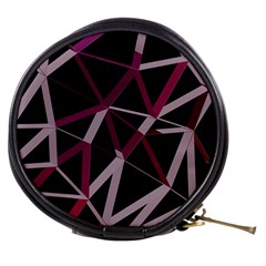 3d Lovely Geo Lines Iii Mini Makeup Bag by Uniqued