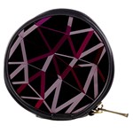 3d Lovely Geo Lines Iii Mini Makeup Bag Front