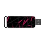 3D Lovely GEO Lines VIII Portable USB Flash (One Side) Front