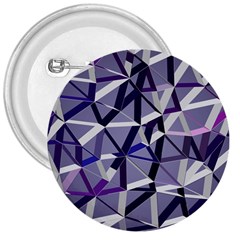 3d Lovely Geo Lines Ix 3  Buttons by Uniqued