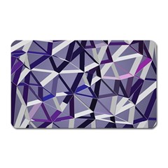 3d Lovely Geo Lines Ix Magnet (rectangular) by Uniqued