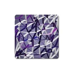 3d Lovely Geo Lines Ix Square Magnet by Uniqued