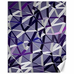 3d Lovely Geo Lines Ix Canvas 16  X 20  by Uniqued