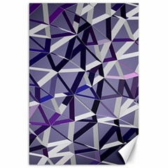 3d Lovely Geo Lines Ix Canvas 20  X 30  by Uniqued