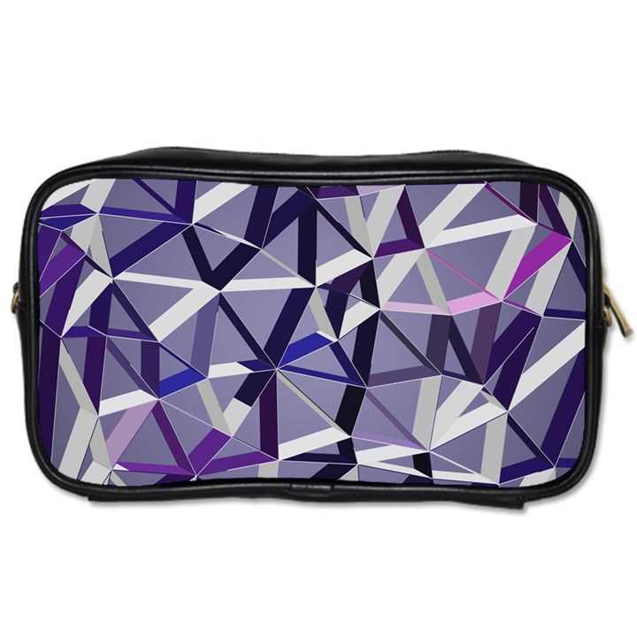 3D Lovely GEO Lines IX Toiletries Bag (One Side)