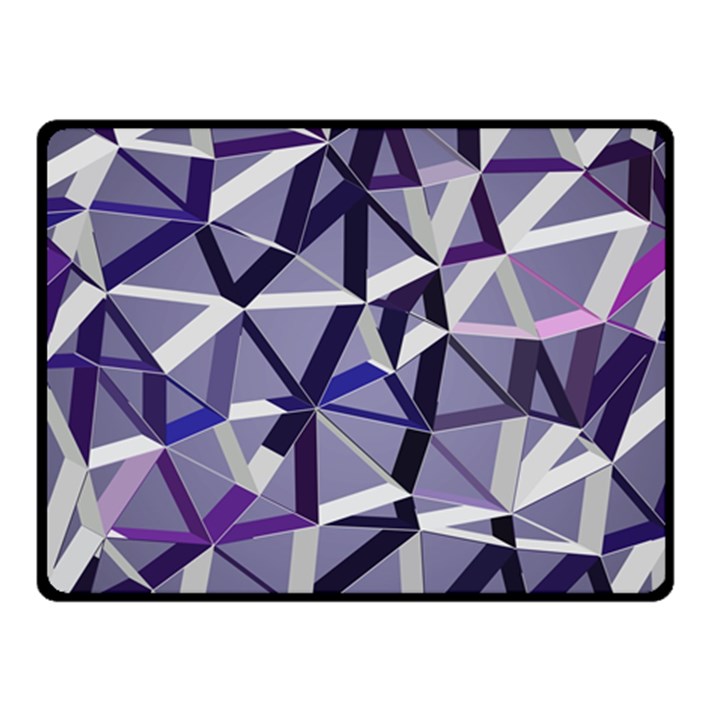 3D Lovely GEO Lines IX Fleece Blanket (Small)