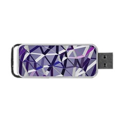 3d Lovely Geo Lines Ix Portable Usb Flash (one Side) by Uniqued