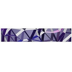 3d Lovely Geo Lines Ix Large Flano Scarf  by Uniqued