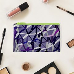 3d Lovely Geo Lines Ix Cosmetic Bag (xs) by Uniqued