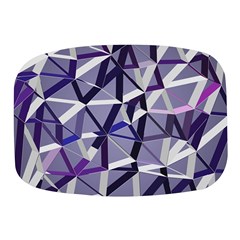 3d Lovely Geo Lines Ix Mini Square Pill Box by Uniqued