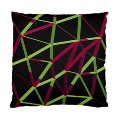 3d Lovely Geo Lines X Standard Cushion Case (one Side) by Uniqued