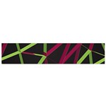 3D Lovely GEO Lines X Small Flano Scarf Front