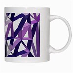 3D Lovely GEO Lines X White Mugs Right