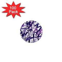 3d Lovely Geo Lines X 1  Mini Magnets (100 Pack)  by Uniqued