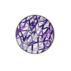 3d Lovely Geo Lines X Hat Clip Ball Marker by Uniqued