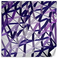 3d Lovely Geo Lines X Canvas 16  X 16  by Uniqued