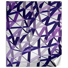 3d Lovely Geo Lines X Canvas 20  X 24  by Uniqued